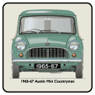 Austin Mini Countryman (wood) 1965-67 Coaster 3